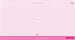 Desktop Screenshot of louis-louisa.de